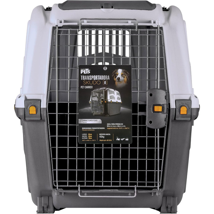 Транспортний ящик 'Skudo 6 IATA' сірий, 92 x 63 x 70 см