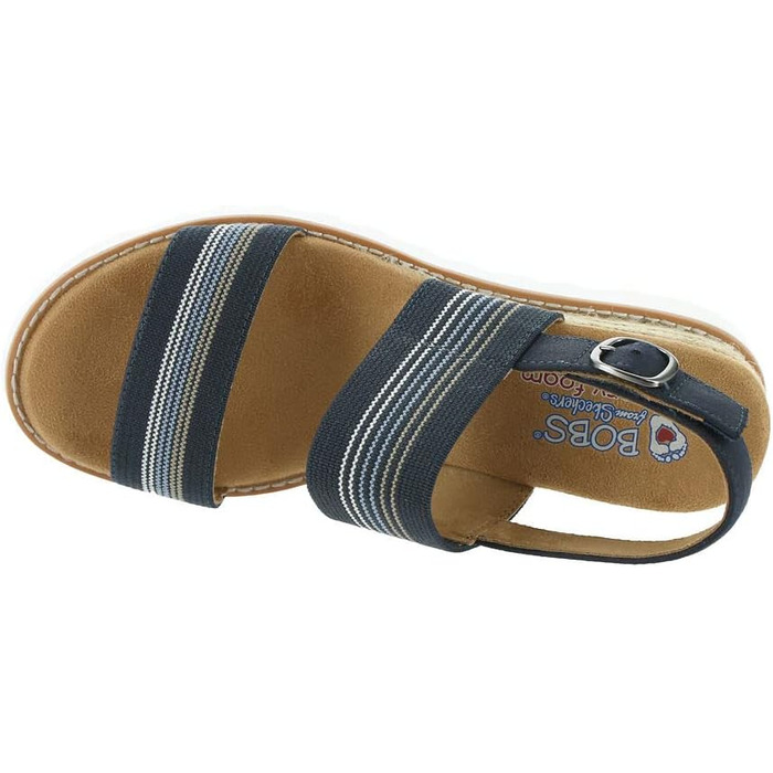 Сандалі жіночі Skechers Reggae Slim-Vacay (39.5 EU, темно-сині) - легкі та зручні босоніжки для літа
