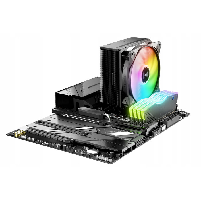 Кулер для процесора Be quiet! Pure Rock 3 LX ARGB BK040 з підсвіткою