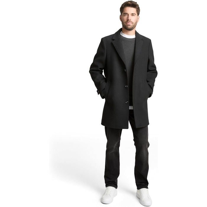 Джинси чоловічі Tom Tailor Marvin Straight (34W/36L, Used Dark Stone Black Denim)