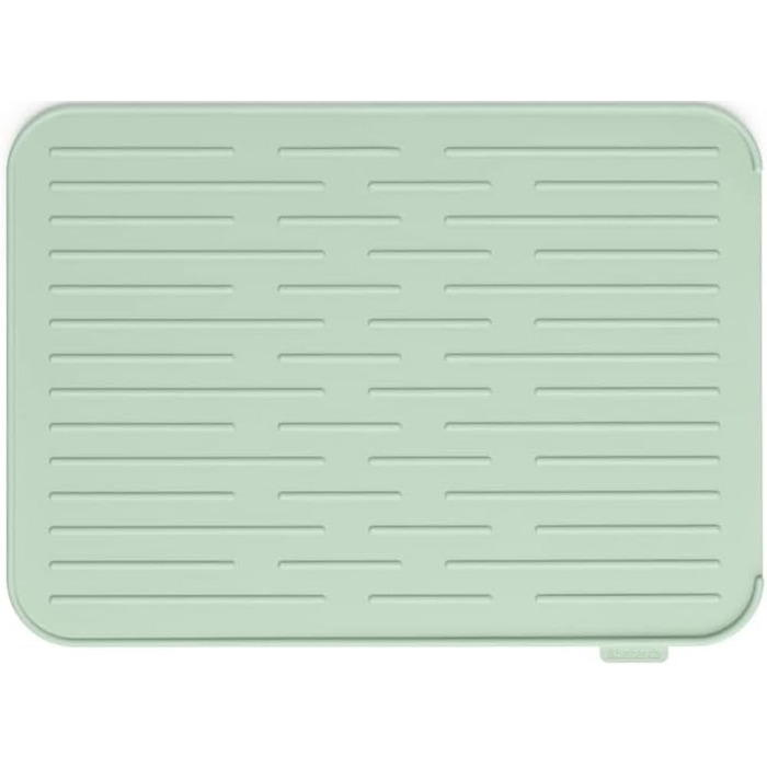 Килимок для посуду Brabantia, силікон, світло-сірий, 32,5 x 44 x см, 1 шт. (Jade Green)