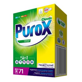 Універсальний пральний порошок PUROX для всіх видів тканин, 5 кг (71 прання)