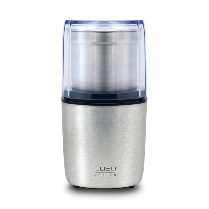 Електрична кавомолка та подрібнювач CASO Coffee & Kitchen Flavour з нержавіючої сталі - для кави, песто, горіхів, спецій