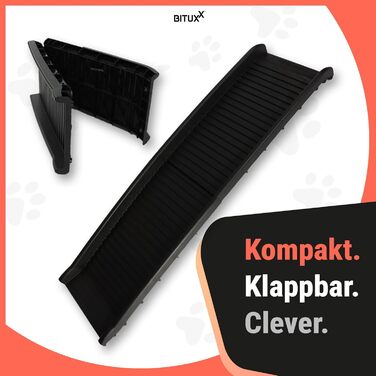 BITUXX® пандус для собак, сходи для собак, допомога у заїзді для собак, складаний, з пластику