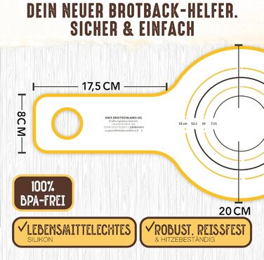 Датський вінчик для тіста - професійний інструмент для випічки, датський міксер для тіста, аксесуар для хлібопечення