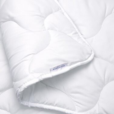 Цілорічна ковдра Schiesser Hygge 155x220 см – гіпоалергенна, легка стьобана, пухнаста, для алергіків, літо-зима