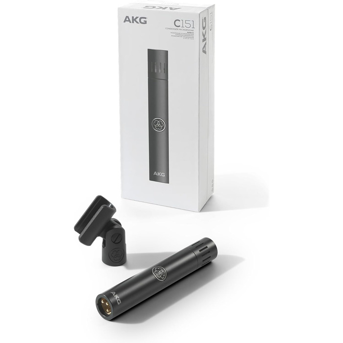 Мікрофон конденсаторний AKG C114 (кардіоїда) для контент-мейкерів та музикантів