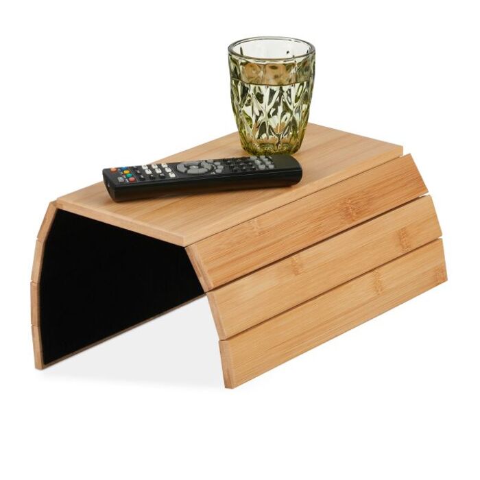 Relaxdays Bamboo Sofa Table
