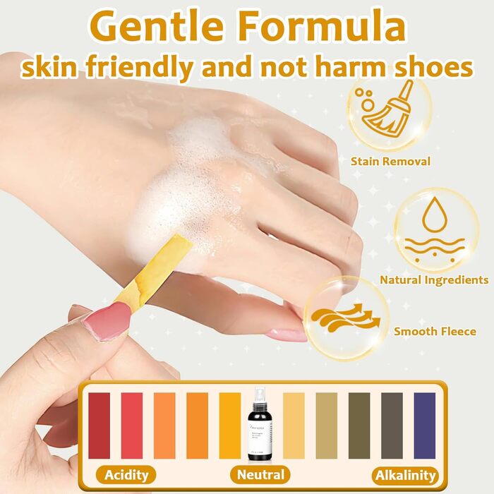 Shoe Cleaning Kit with Eraser and Brush Cleaner Protector Waterproof Conditioner Ideal for Suede and Leather Care