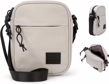 Johnny Urban Crossbody Bag Men & Women Small Beige - Luis - Small Bag to Wear Across the Body for Leisure & Vacation - Sporty Shoulder Bag - Water-Repellent (Sand)