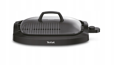 Електричний контактний гриль Tefal CB6A0830, чорний, 2000 Вт