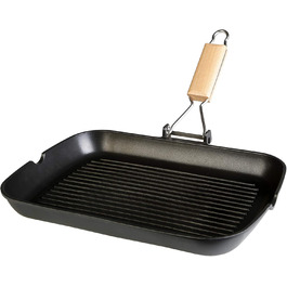 Сковорода-гриль Wecook! Ecochef алюмінієва антипригарна 34x24 см