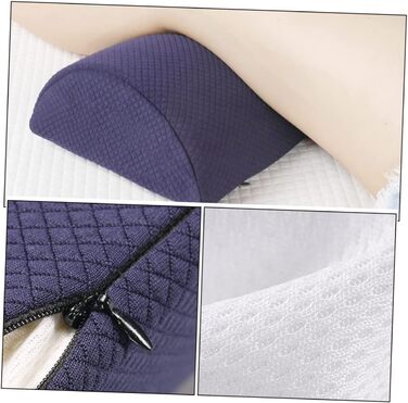 Beaupretty Half-Cylindrical Leg Pillow Office Rest Pillow Neck Support Leg Pillow for Sleeping Cushioned Pillow for Legs Knee Pillow Lumbar Support Pillow for Car Waist Pillow