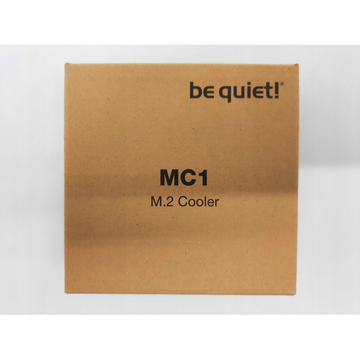 Радіатор be quiet! MC1 для SSD M.2 2280, алюміній, чорний