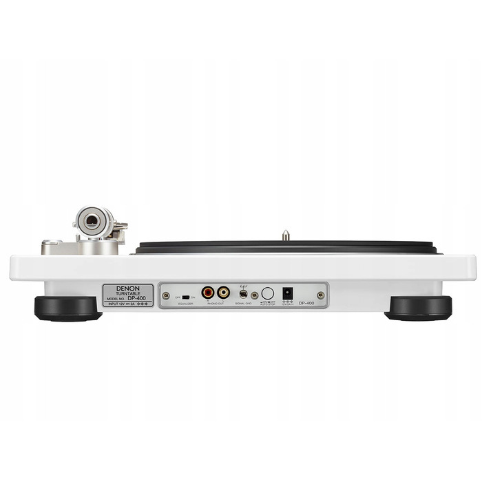 Вініловий програвач Denon DP-400, білий