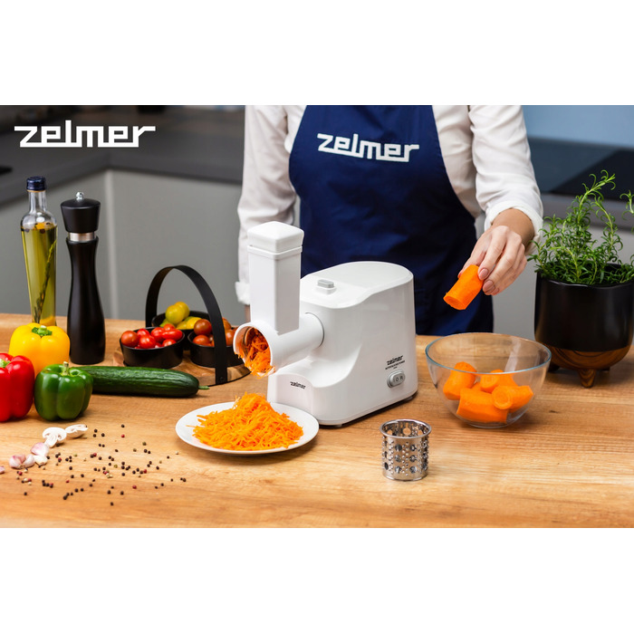 М'ясорубка Zelmer ZMM1540B, біла, 1500 Вт