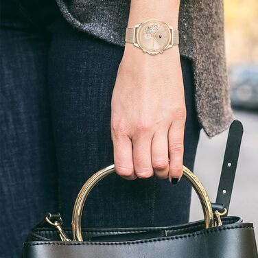 Годинник Tommy Hilfiger для жінок з багатоциферним циферблатом та браслетом з нержавіючої сталі (рожеве золото)