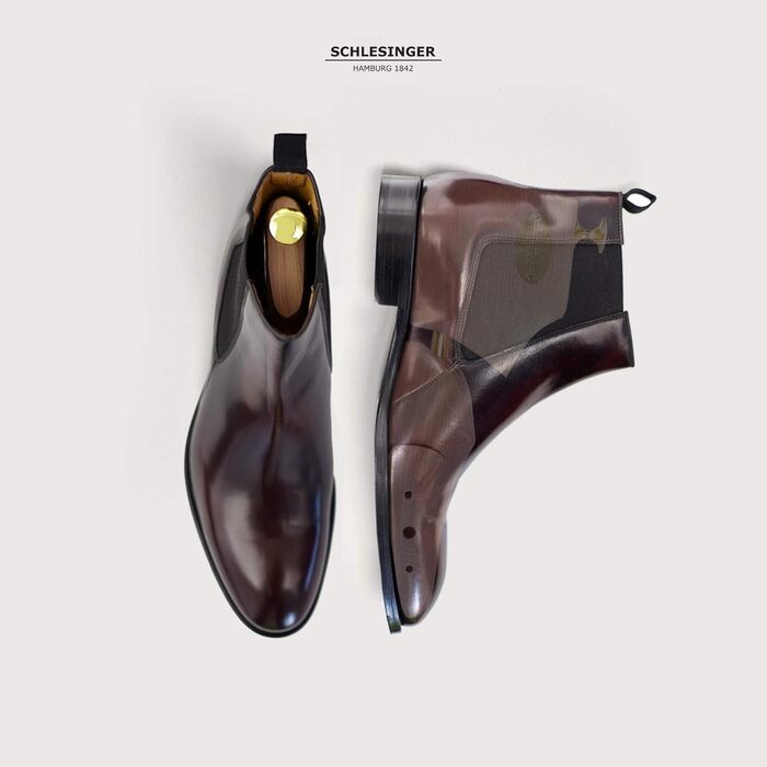 Schlesinger – Premium men's boot stretcher/shoe stretcher made of fine cedarwood for optimal care of boots and shoes. Model Graf. Size 39 – 48.
