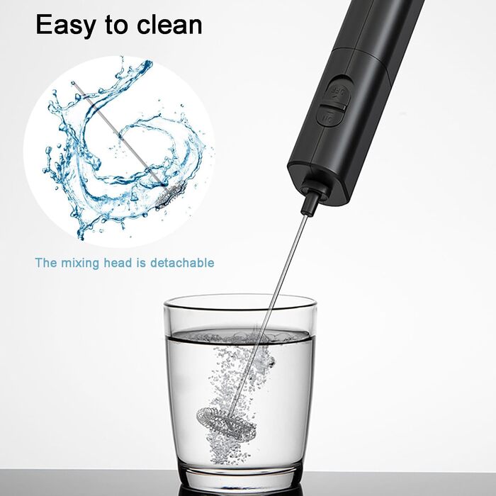 Електричний пінозбивач для молока Lamkrtlp: для капучино, лате, гарячого шоколаду