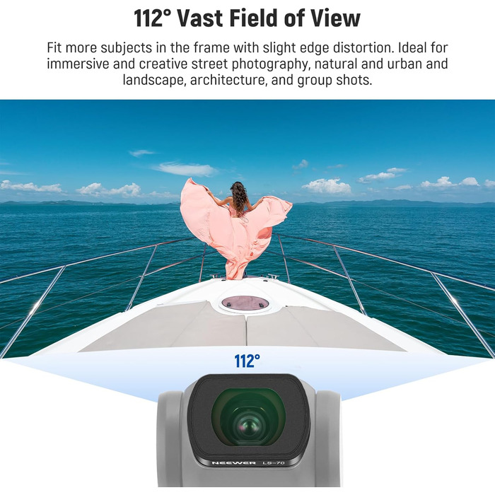 Набір фільтрів ND NEEWER для DJI Osmo Pocket 3: ND2-32, CPL, 0.72x, з захисними плівками