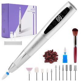 Електричний набір для манікюру та педикюру Xoali 13 в 1, 35000 об/хв, для гелю, акрилу, натуральних нігтів