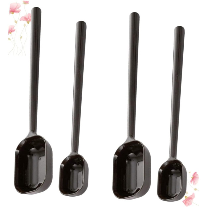 BESTonZON 12 Pack Steel Spoons Liquid Measuring Cup Liquid Mixing Stick Salt Spoon Coffee Teaspoon Baby