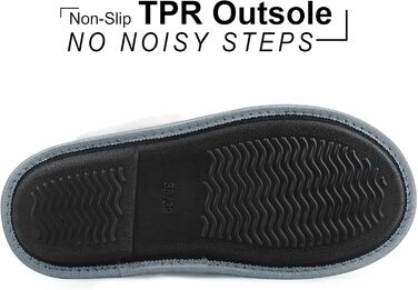 Тапочки домашні для чоловіків та жінок, теплі, з плюшу, зимові, з пам'яттю, антиковзні, м'які, пухнасті, для дому та вулиці (46/47 EU, Style 12)