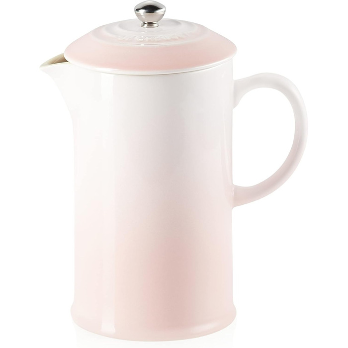 Френч-прес Le Creuset із кам'яної кераміки, 1 л, рожевий