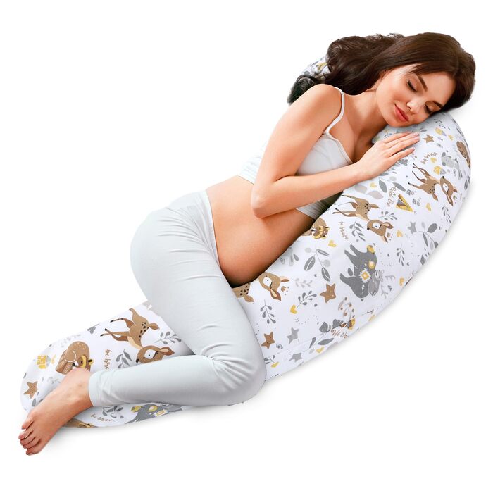 Подушка для сну та відпочинку Body Pillow (190 см) для дорослих, довга ортопедична подушка-валик