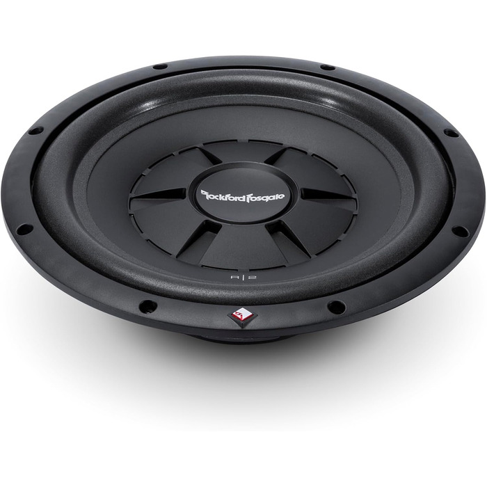 Сабвуфер Rockford Fosgate R2Sd2-12 12'' Prime R2, 2x2 Ом, плоский, 500 Вт пікова потужність, 250 Вт RMS