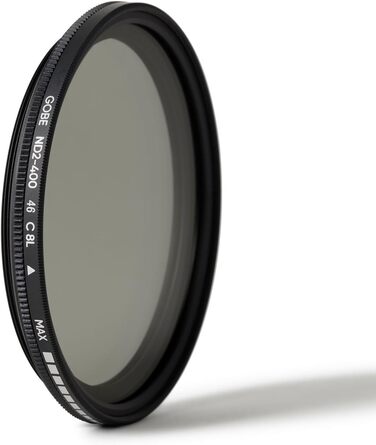 Гобре NDX 49 мм Графільтр ND2-400 ND Filter (1Peak) Чорний