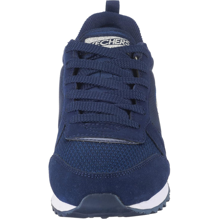 Кросівки Skechers OG 85-Goldn Gurl Navy Suede Mesh Nylon Silver Trim, 39.5 EU