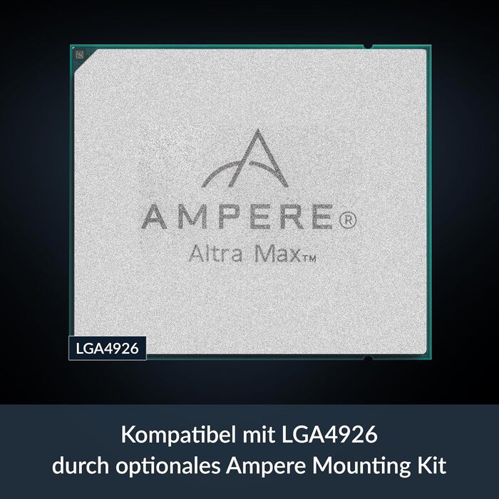 ARCTIC Freezer 4U-M (Rev. 2) - Кулер для серверних процесорів AMD та Intel, 2 x 120 мм вентилятори, 400–2300 rpm, Rack Fan