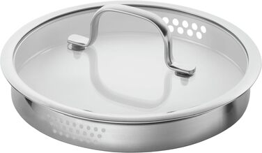 Набір каструль ZWILLING TrueFlow з кришками, 5 предметів, нержавіюча сталь, для індукційних плит, сріблястий