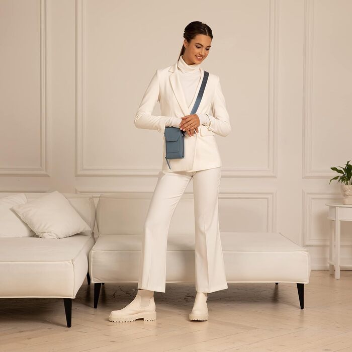 Сумка Bugatti Almata на плече з відділенням для смартфона, кросбоді для жінок (Джинс)