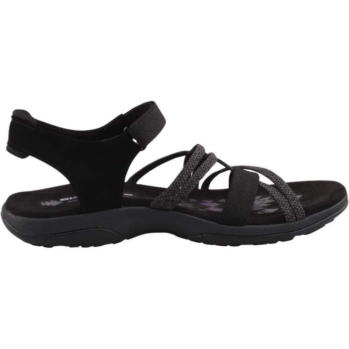 Сандалі жіночі Skechers Reggae Slim Sunnyside чорні (41 EU) - легкі та зручні для літа