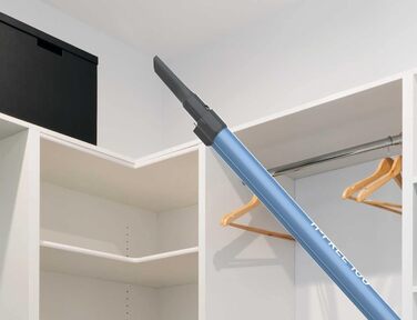 Пилголом Hoover HF122PTA011, вузький, сірий/блакитний