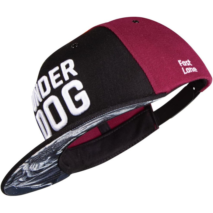 Кепка Nebelkind Snapback для чоловіків та жінок, унісекс, регульована, чорна з оливково-зеленим (чорна з червоним)