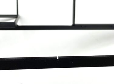 DanDiBo Wine Rack Metal Black Black Line Bottle Stand Bottle Shelf Bottle Holder Wall Shelf