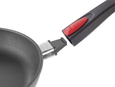 Woll Nowo Titanium Square Pan, with detachable handle - not induction compatible, non-stick coating (diameter: 24)