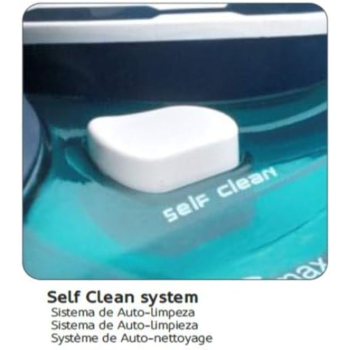 Праска HÆGER ULTRA STEAM 2800: керамічна підошва, захист від накипу та протікання, самоочищення, 2800 Вт