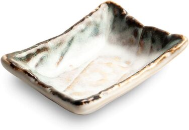 Набір суші SHIRO з білого порцеляну: 2 тарілки, 2 соусники, палочки, виготовлено в Японії