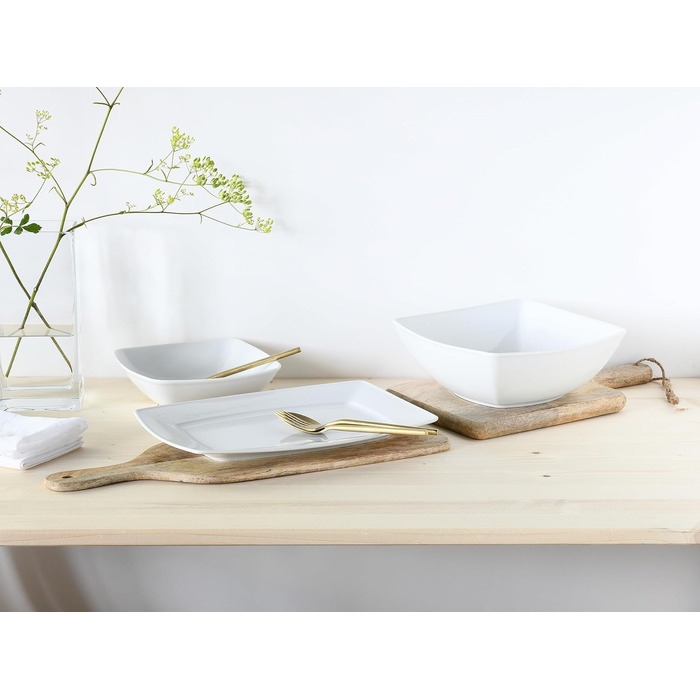 Сервіз CreaTable Victoria, білий, 3 предмети, серія Geschirrset