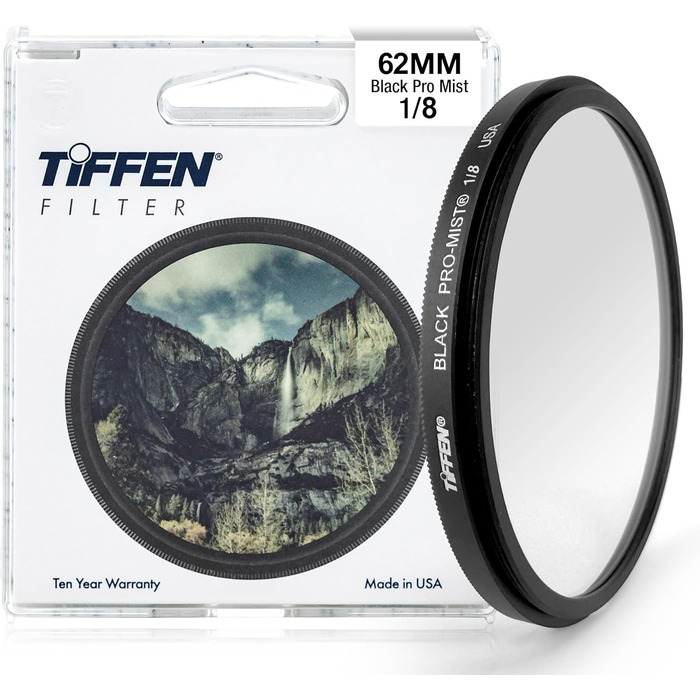 Фільтр Tiffen BLACK PRO-MIST 1/8 для об'єктивів 62mm