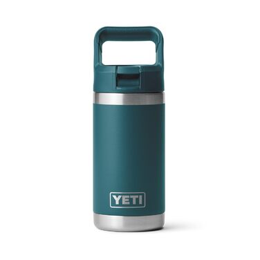 YETI Rambler Jr. Kids Bottle, with Straw Lid, 340 ml, Marine Blue (Agave Teal)