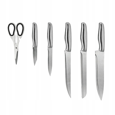 Набір кухонних ножів у підставці Galicja Wilson Monaco, ковані, 6 предметів