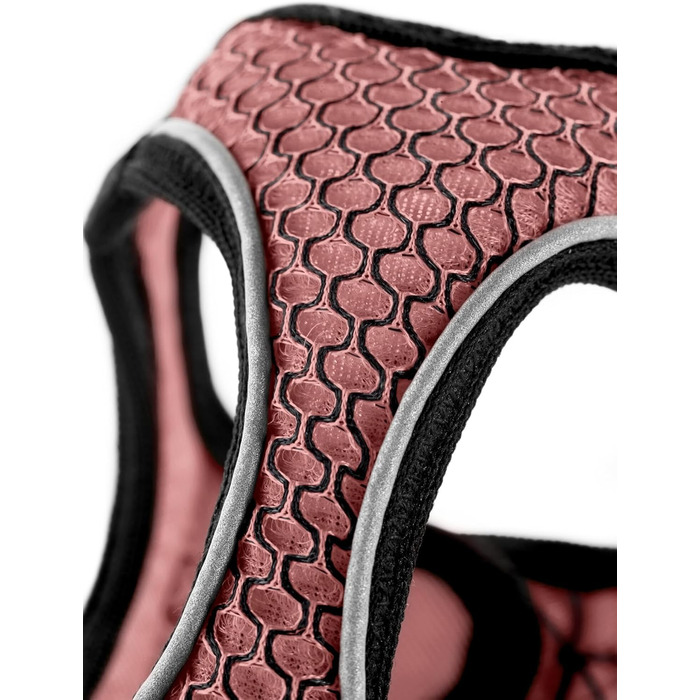 Нашийник для собак HUNTER HILO COMFORT, турквіс, розмір XXS, легкий, з сітчастого матеріалу, для маленьких та середніх собак, з відбиваючими елементами, сучасний дизайн