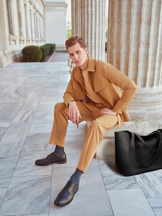 Сумка жіноча KALIDI шопер велика шкіряна чорна для роботи, покупок, навчання