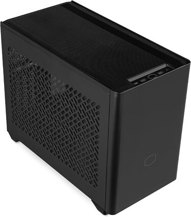 Корпус Mini-ITX Cooler Master NR200P V2 білий: скло, вертикальне розташування GPU, PCIe 4.0, USB 3.2 Gen 2x2, 120 мм вентилятор