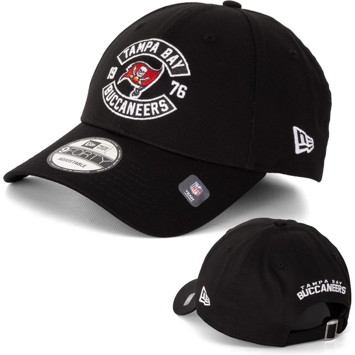 Кепка New Era 9FORTY MLB NFL Limited Edition для чоловіків, Tampa Bay Buccaneers, чорний